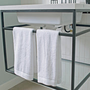 BedVoyage Bamboo Towel Set 8pc Luxury Viscose - White