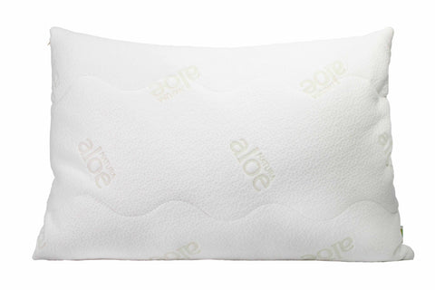 Natura Aloe-Infused Dream Mate Granulated Latex & Wool Pillow