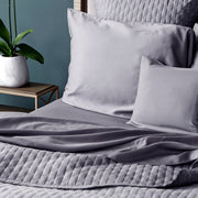 BedVoyage Luxury 100% Viscose from Bamboo Quilted Coverlet - Platinum