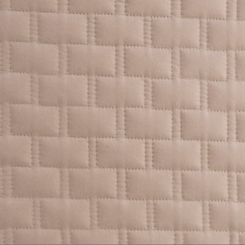 BedVoyage Luxury 100% Viscose from Bamboo Quilted Euro Sham 1 piece - Champagne