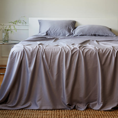 BedVoyage Luxury 100% Viscose from Bamboo Bed Sheet Set - Platinum