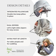 BedVoyage Bamboo Travel Sleeping Bag Liner