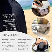 BedVoyage Bamboo Travel Sleeping Bag Liner