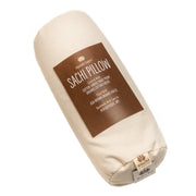 Sachi Organics Buckwheat or Millet Hull Neck Pillow Cylinder