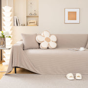 Slipcover KAS™ Waterproof Soft Cotton Plush Couch Cover Blanket, Extra Large Furniture Decoration Cover Sofa Slipcovers