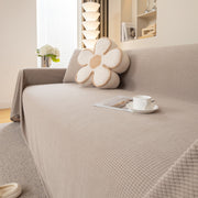 Slipcover KAS™ Waterproof Soft Cotton Plush Couch Cover Blanket, Extra Large Furniture Decoration Cover Sofa Slipcovers