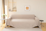 Slipcover KAS™ Waterproof Soft Cotton Plush Couch Cover Blanket, Extra Large Furniture Decoration Cover Sofa Slipcovers