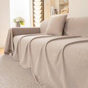 Slipcover KAS™ Waterproof Soft Cotton Plush Couch Cover Blanket, Extra Large Furniture Decoration Cover Sofa Slipcovers