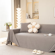 Slipcover KAS™ Waterproof Soft Cotton Plush Couch Cover Blanket, Extra Large Furniture Decoration Cover Sofa Slipcovers