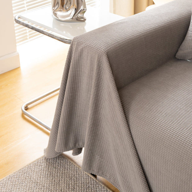 Slipcover KAS™ Waterproof Soft Cotton Plush Couch Cover Blanket, Extra Large Furniture Decoration Cover Sofa Slipcovers