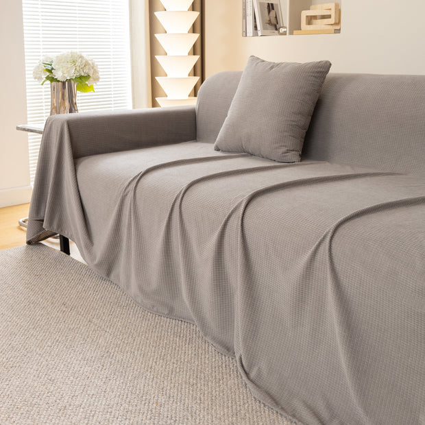 Slipcover KAS™ Waterproof Soft Cotton Plush Couch Cover Blanket, Extra Large Furniture Decoration Cover Sofa Slipcovers