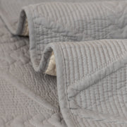 Slipcover KAS™ Geometric Textured Cotton Quilted Sofa Cover, Non-Slip Washable Couch Protector