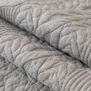 Slipcover KAS™ Geometric Textured Cotton Quilted Sofa Cover, Non-Slip Washable Couch Protector