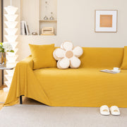 Slipcover KAS™ Waterproof Soft Cotton Plush Couch Cover Blanket, Extra Large Furniture Decoration Cover Sofa Slipcovers