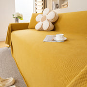 Slipcover KAS™ Waterproof Soft Cotton Plush Couch Cover Blanket, Extra Large Furniture Decoration Cover Sofa Slipcovers