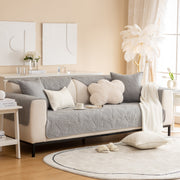 Slipcover KAS™ Embossed Leaf Cotton Quilted Sofa Cover Non-Slip Couch Protector with Thick Padding