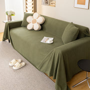 Slipcover KAS™ Waterproof Soft Cotton Plush Couch Cover Blanket, Extra Large Furniture Decoration Cover Sofa Slipcovers