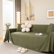 Slipcover KAS™ Waterproof Soft Cotton Plush Couch Cover Blanket, Extra Large Furniture Decoration Cover Sofa Slipcovers