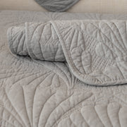 Slipcover KAS™ Embossed Leaf Cotton Quilted Sofa Cover Non-Slip Couch Protector with Thick Padding