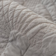 Slipcover KAS™ Embossed Leaf Cotton Quilted Sofa Cover Non-Slip Couch Protector with Thick Padding