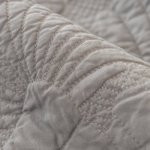 Slipcover KAS™ Embossed Leaf Cotton Quilted Sofa Cover Non-Slip Couch Protector with Thick Padding