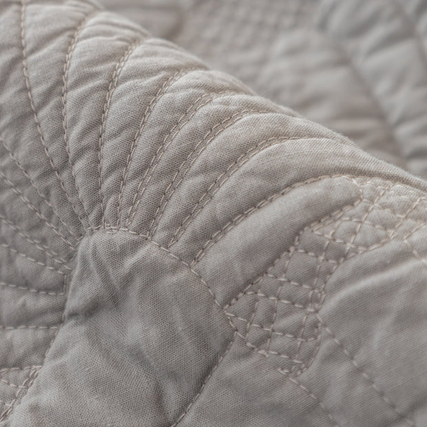 Slipcover KAS™ Embossed Leaf Cotton Quilted Sofa Cover Non-Slip Couch Protector with Thick Padding