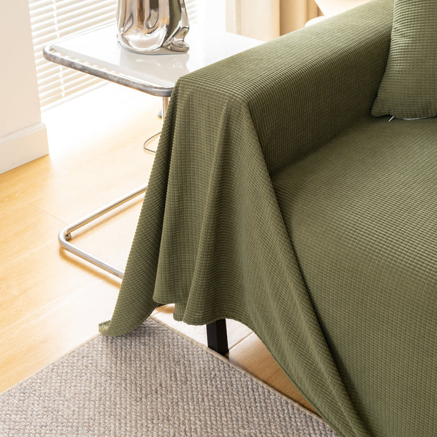 Slipcover KAS™ Waterproof Soft Cotton Plush Couch Cover Blanket, Extra Large Furniture Decoration Cover Sofa Slipcovers