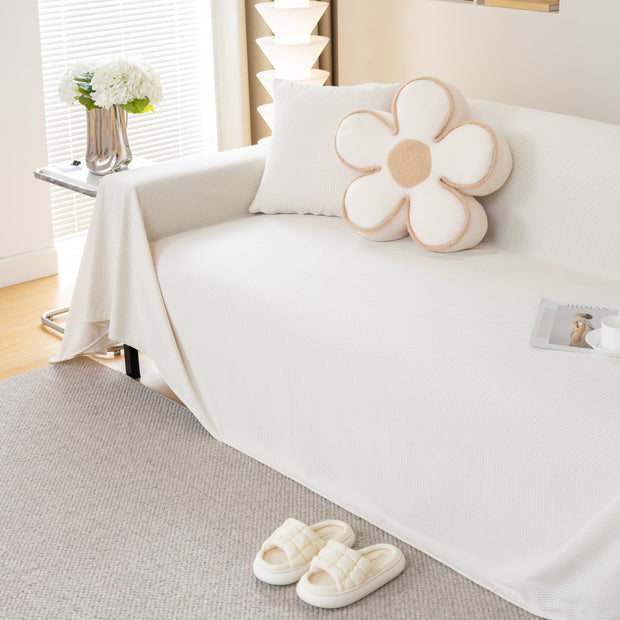 Slipcover KAS™ Waterproof Soft Cotton Plush Couch Cover Blanket, Extra Large Furniture Decoration Cover Sofa Slipcovers