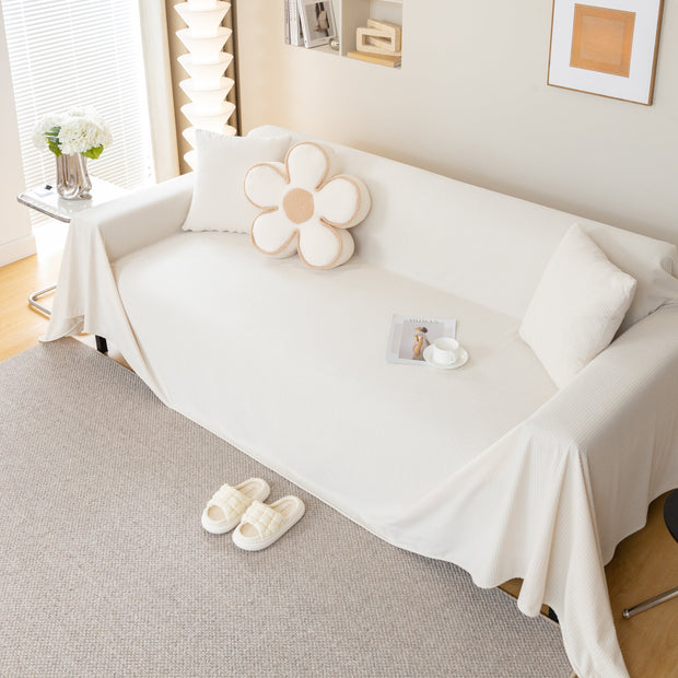 Slipcover KAS™ Waterproof Soft Cotton Plush Couch Cover Blanket, Extra Large Furniture Decoration Cover Sofa Slipcovers