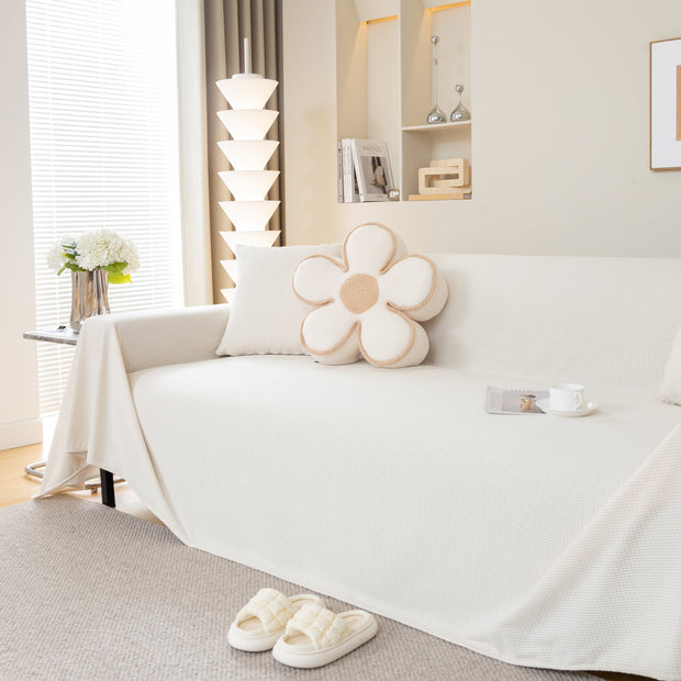 Slipcover KAS™ Waterproof Soft Cotton Plush Couch Cover Blanket, Extra Large Furniture Decoration Cover Sofa Slipcovers