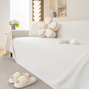 Slipcover KAS™ Waterproof Soft Cotton Plush Couch Cover Blanket, Extra Large Furniture Decoration Cover Sofa Slipcovers