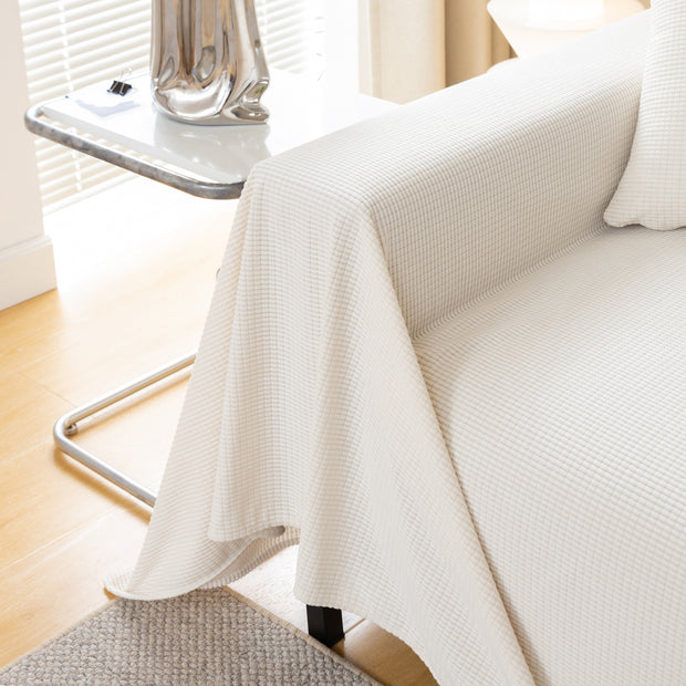 Slipcover KAS™ Waterproof Soft Cotton Plush Couch Cover Blanket, Extra Large Furniture Decoration Cover Sofa Slipcovers