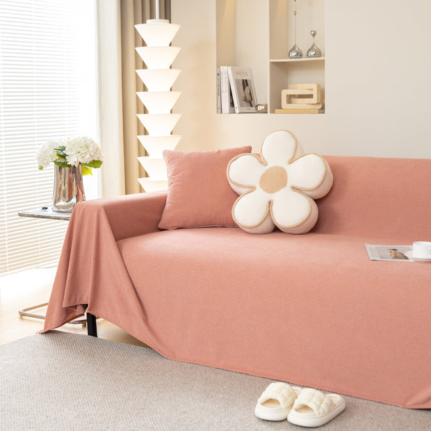 Slipcover KAS™ Waterproof Soft Cotton Plush Couch Cover Blanket, Extra Large Furniture Decoration Cover Sofa Slipcovers