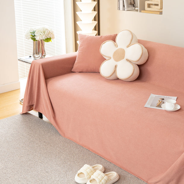 Slipcover KAS™ Waterproof Soft Cotton Plush Couch Cover Blanket, Extra Large Furniture Decoration Cover Sofa Slipcovers