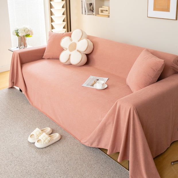 Slipcover KAS™ Waterproof Soft Cotton Plush Couch Cover Blanket, Extra Large Furniture Decoration Cover Sofa Slipcovers