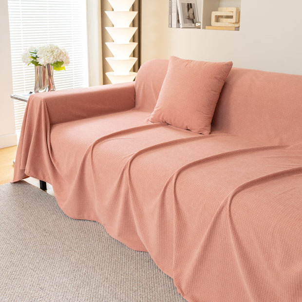 Slipcover KAS™ Waterproof Soft Cotton Plush Couch Cover Blanket, Extra Large Furniture Decoration Cover Sofa Slipcovers