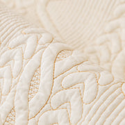 Slipcover KAS™ Geometric Textured Cotton Quilted Sofa Cover, Non-Slip Washable Couch Protector