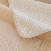 Slipcover KAS™ Leaf Vein Textured Cotton Quilted Sofa Slipcover, Non-Slip Modular Couch Covers