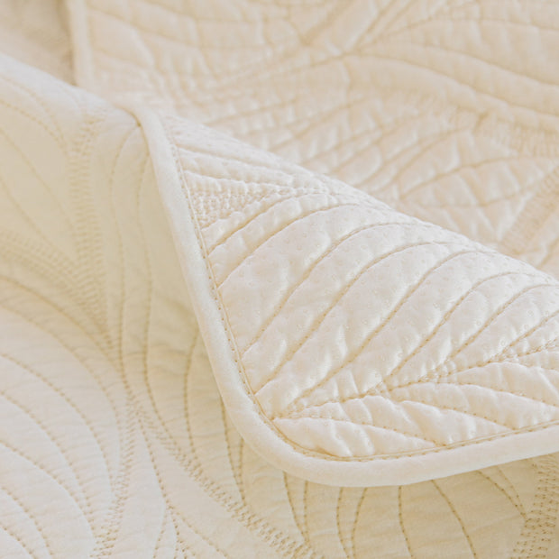 Slipcover KAS™ Leaf Vein Textured Cotton Quilted Sofa Slipcover, Non-Slip Modular Couch Covers