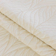 Slipcover KAS™ Leaf Vein Textured Cotton Quilted Sofa Slipcover, Non-Slip Modular Couch Covers