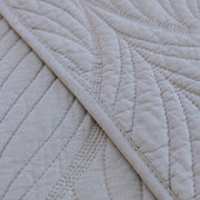 Slipcover KAS™ Leaf Vein Textured Cotton Quilted Sofa Slipcover, Non-Slip Modular Couch Covers