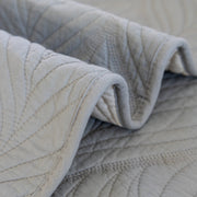 Slipcover KAS™ Leaf Vein Textured Cotton Quilted Sofa Slipcover, Non-Slip Modular Couch Covers