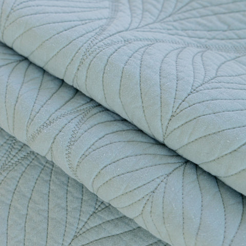 Slipcover KAS™ Leaf Vein Textured Cotton Quilted Sofa Slipcover, Non-Slip Modular Couch Covers