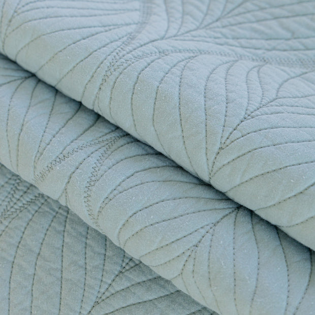 Slipcover KAS™ Leaf Vein Textured Cotton Quilted Sofa Slipcover, Non-Slip Modular Couch Covers