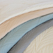 Slipcover KAS™ Leaf Vein Textured Cotton Quilted Sofa Slipcover, Non-Slip Modular Couch Covers