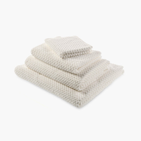 Turkish Towel Collection Chevron Ivory (Classic)