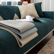 Slipcover KAS™ Cotton Linen Sofa Cover Universal Four Seasons Thick Non-Slip Cushion Furniture Dust Cover