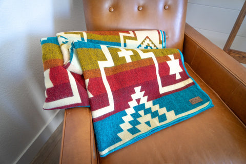 Alpaca Threadz Andean Alpaca Wool Blanket - Santa Fe