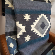 Alpaca Threadz Andean Alpaca Wool Blanket - Midnight