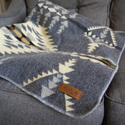 Alpaca Threadz Andean Alpaca Wool Blanket - Cloud